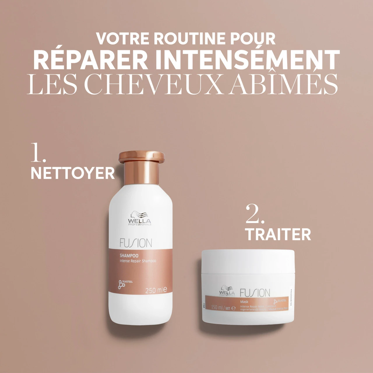 Shampooing Fusion Intense Repair Wella 100ml 8 Shampooing Fusion Intense Repair Wella 100ml â Image 6