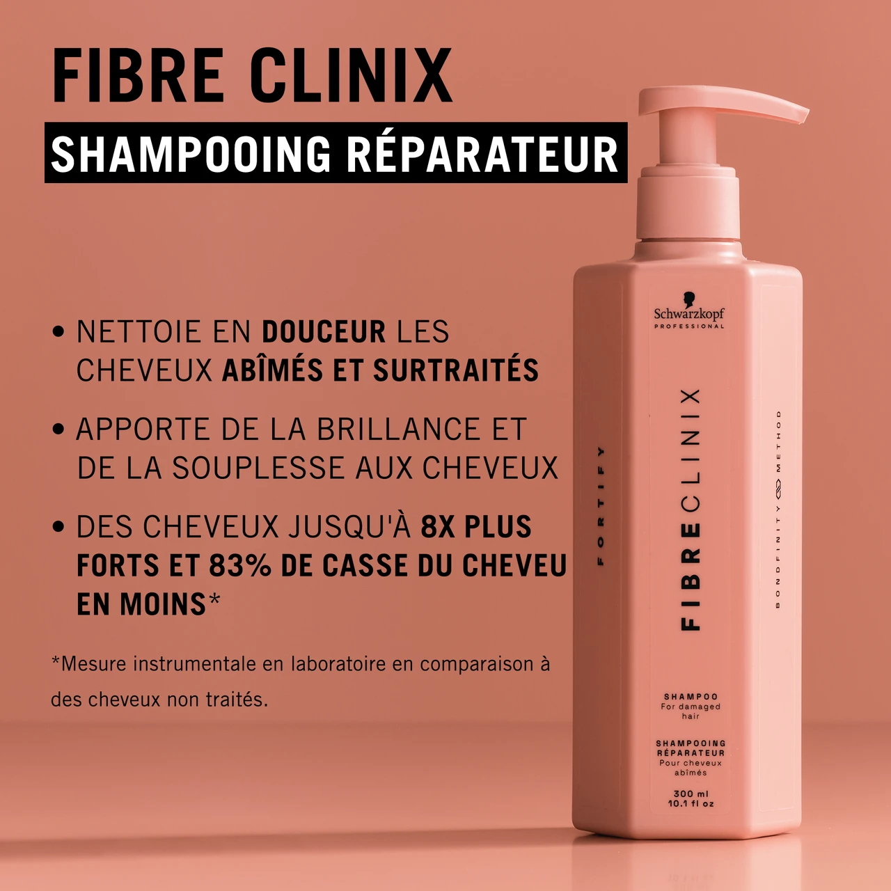 Shampooing Fortifiant Fibre Clinix Schwarzkopf 300ml 4 Shampooing Fortifiant Fibre Clinix Schwarzkopf 300ml – Image 2
