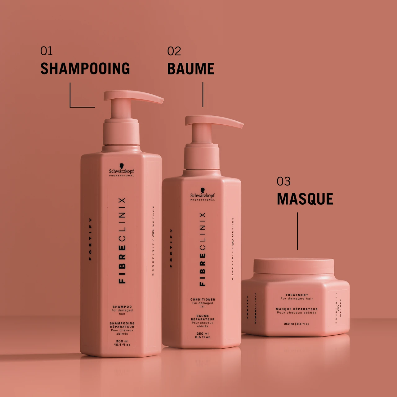 Shampooing Fortifiant Fibre Clinix Schwarzkopf 300ml 6 Shampooing Fortifiant Fibre Clinix Schwarzkopf 300ml – Image 4