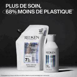 Recharge Shampooing Acidic Bonding Concentrate Redken 500ml -Soins Capillaires Recharge Shampooing Acidic Bonding Concentrate Redken 500ml hair 63376.1748252248