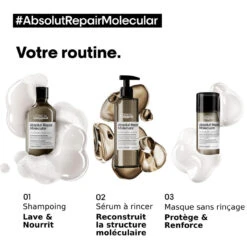 Shampooing Absolut Repair Molecular L'Oréal Professionnel 1500 Ml 9 Shampooing Absolut Repair Molecular L'Oréal Professionnel 1500 Ml -Soins Capillaires molecular 1 25564.1694081532