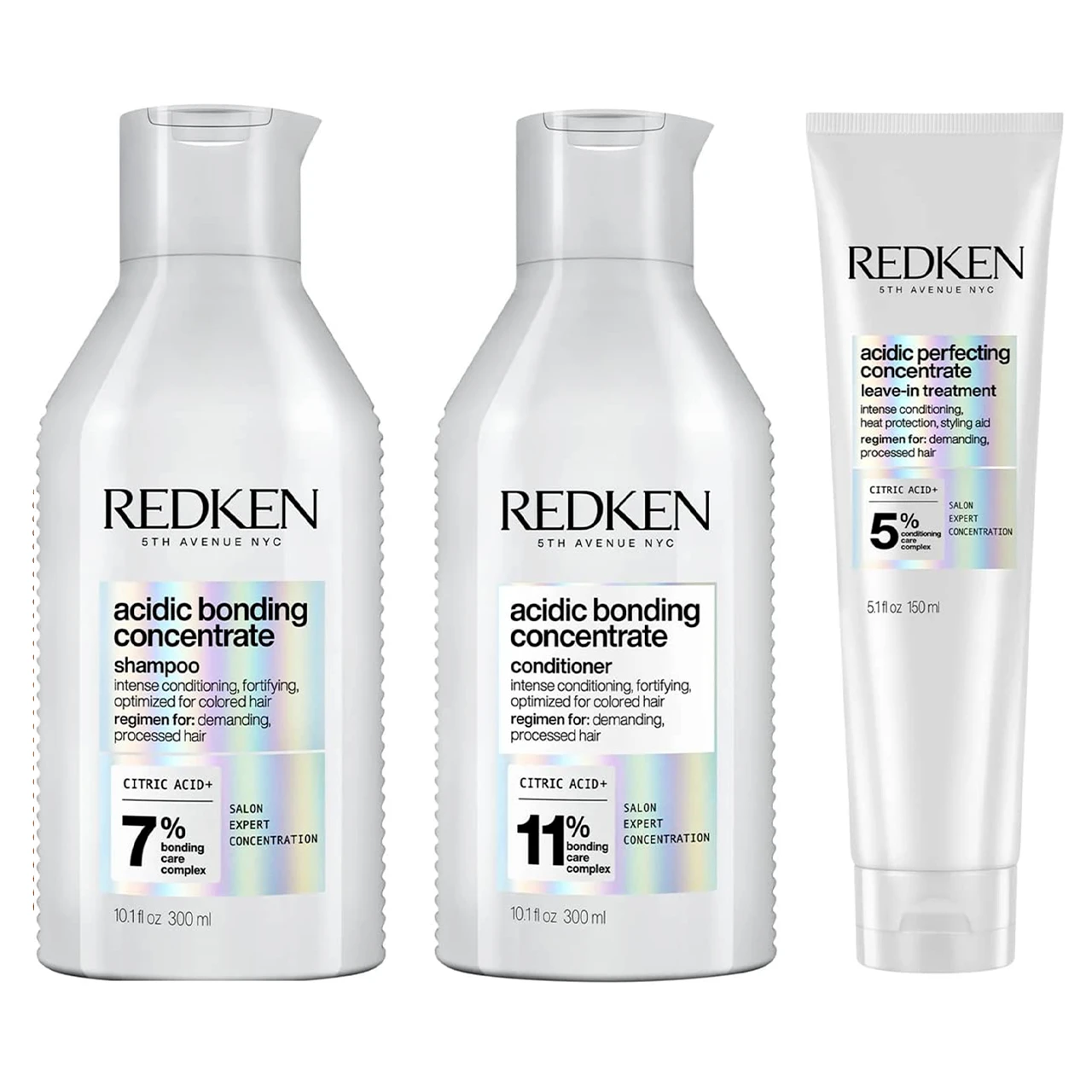 Pack Acidic Bonding Concentrate Redken 3 Pack Acidic Bonding Concentrate Redken